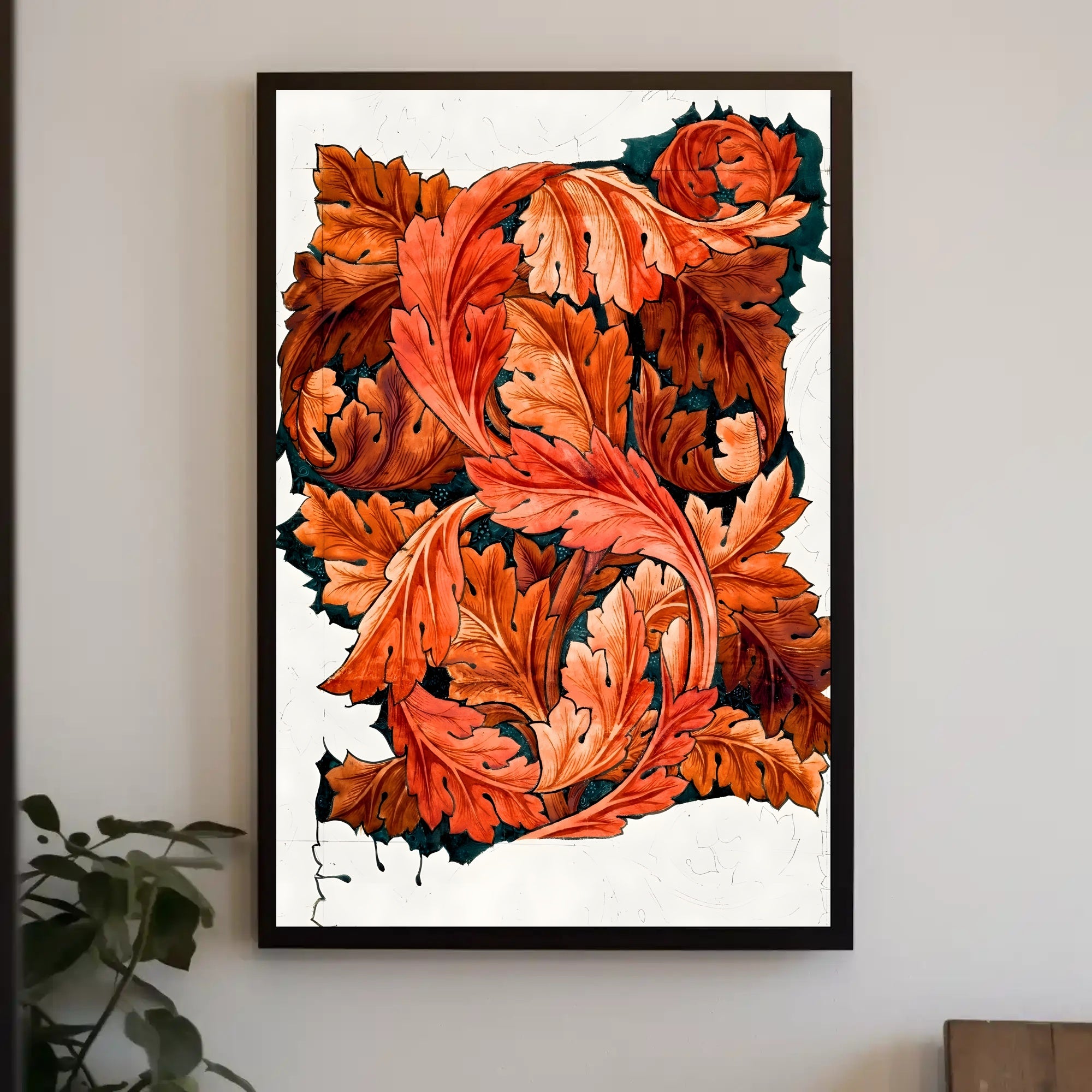 Autumn Leaves Artistry Poster