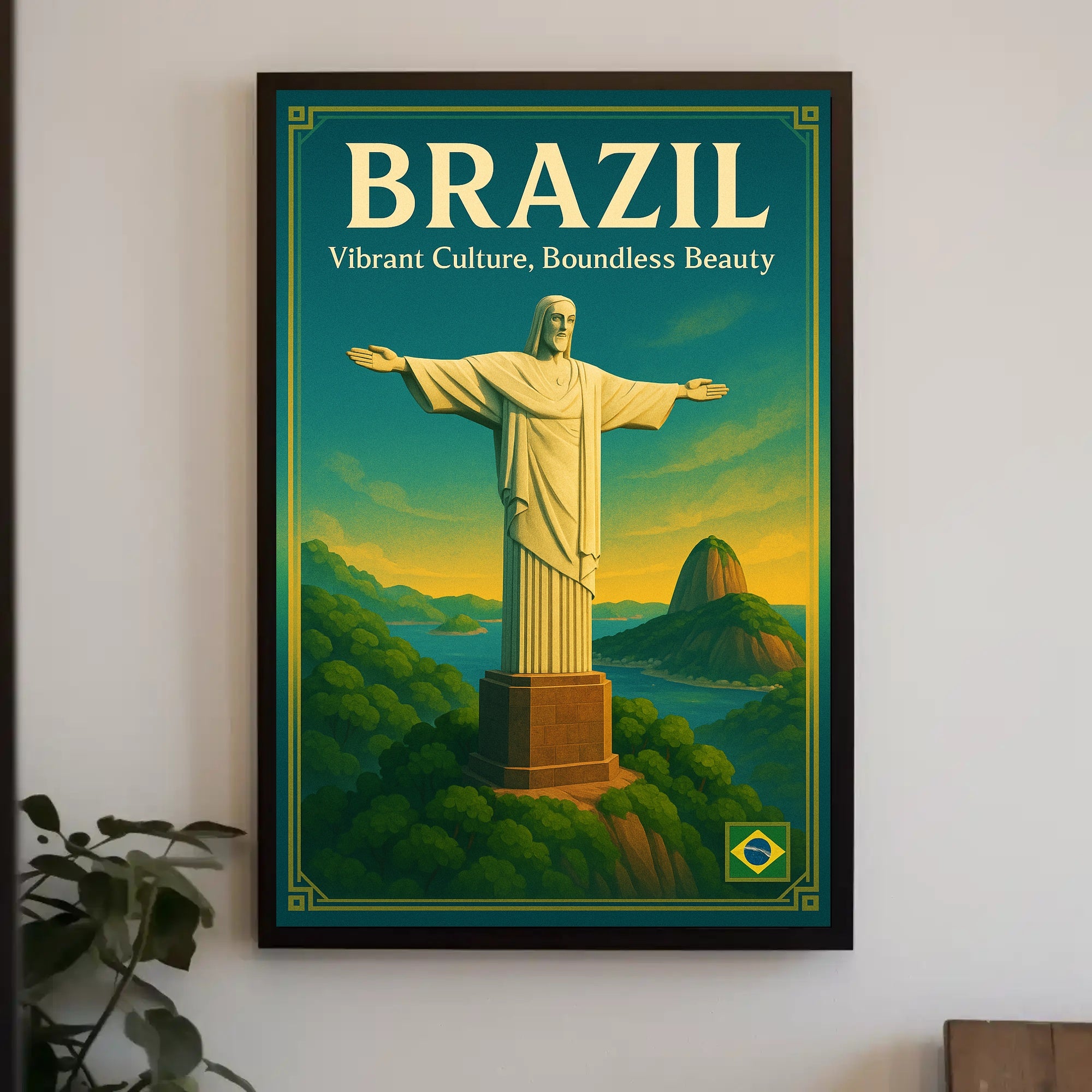 Brazil Vibrant Culture, Boundless Beauty Poster