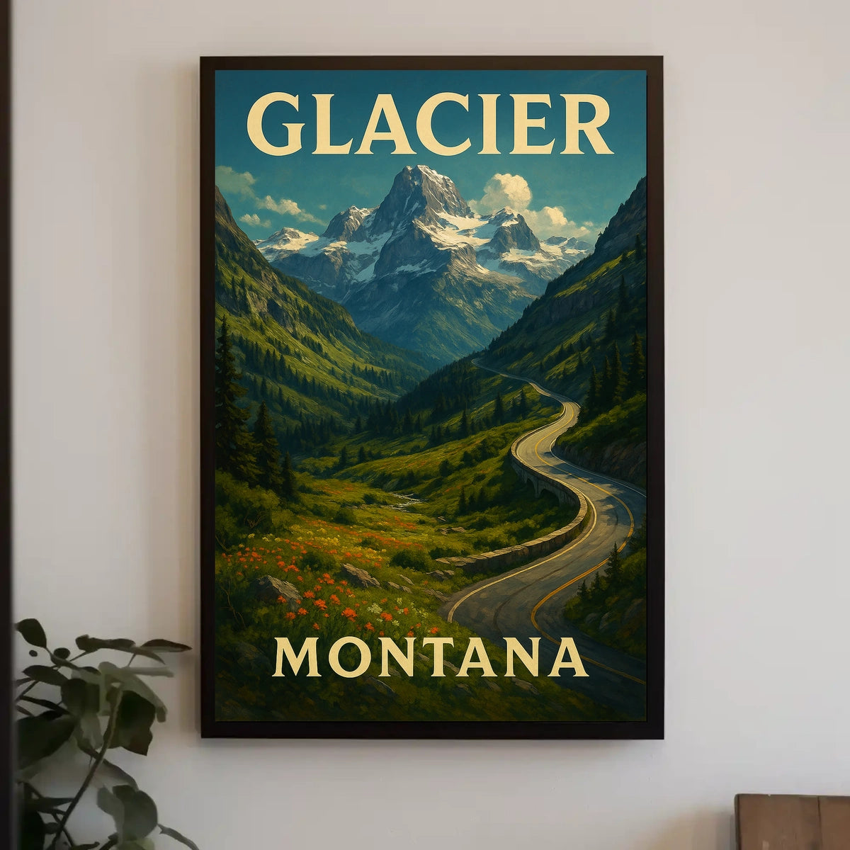 Glacier National Park Montana Poster