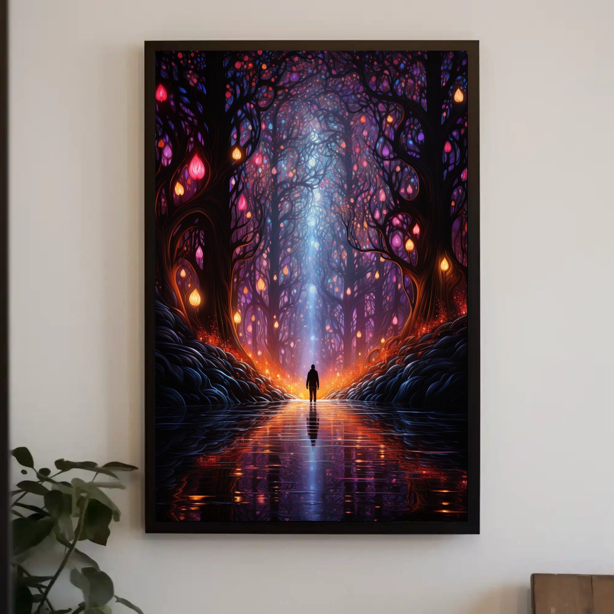 Enchanted Forest Journey Poster