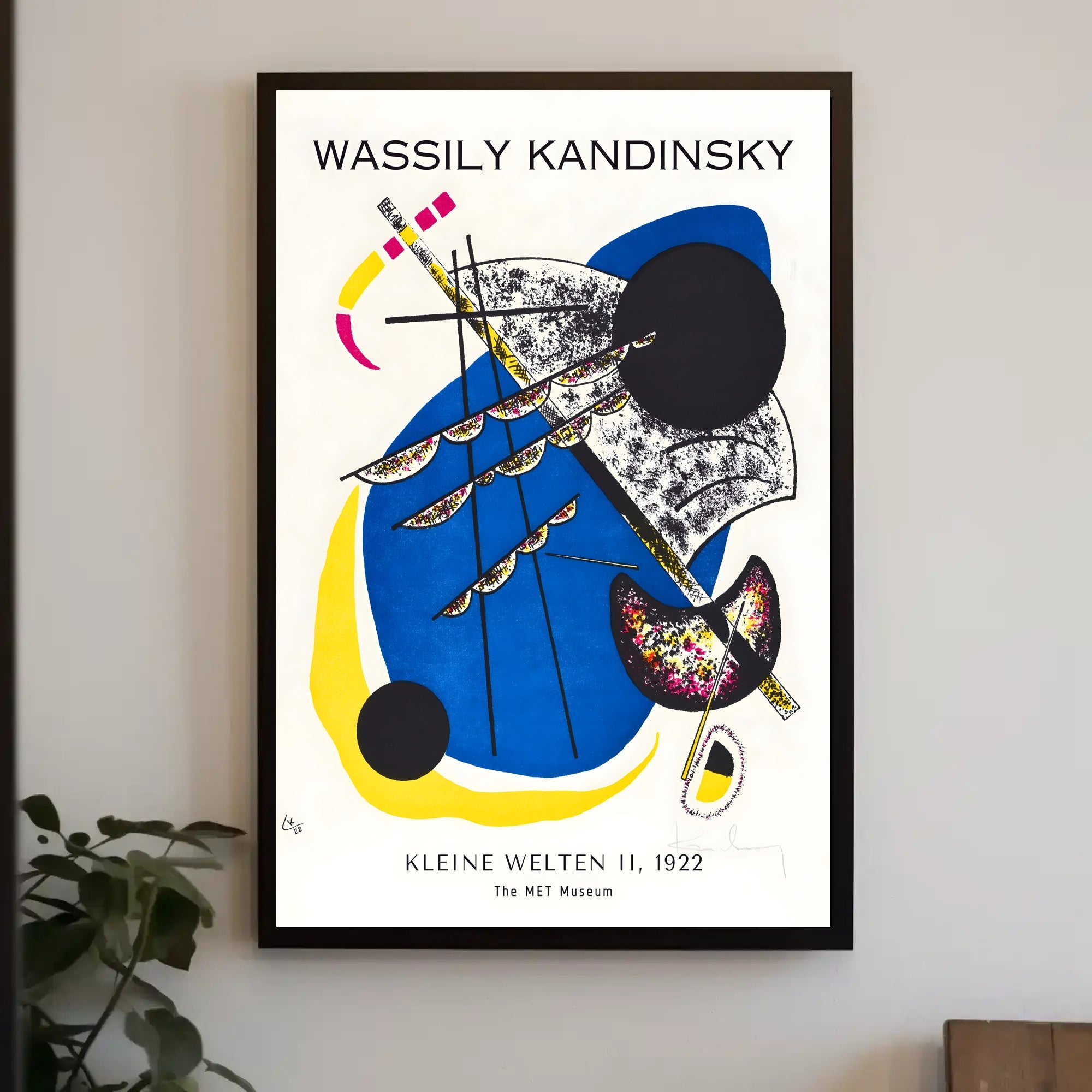 Wassily Kandinsky Kleine Welten II Poster