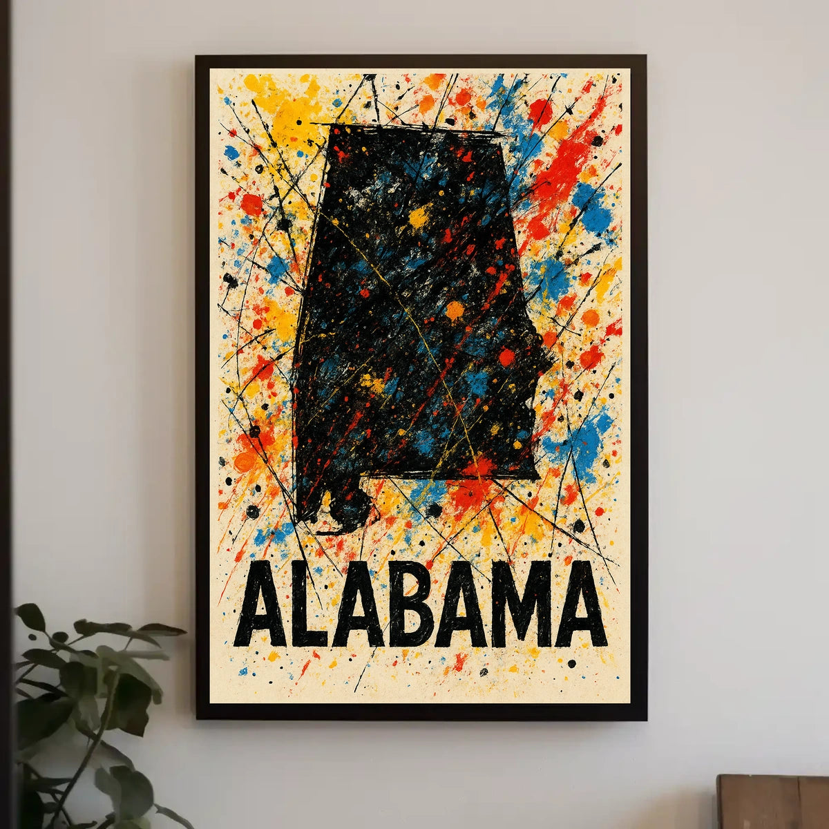 Alabama Art Poster