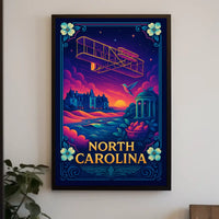 North Carolina A Celebration of Heritage Poster