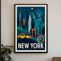 Iconic New York City Poster