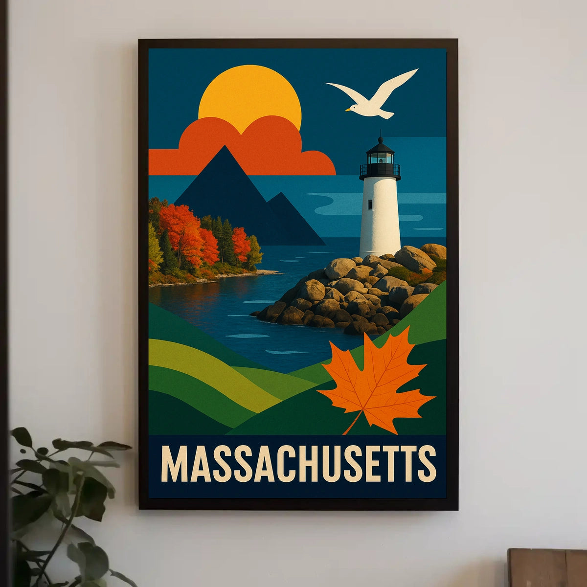 Scenic Massachusetts Poster