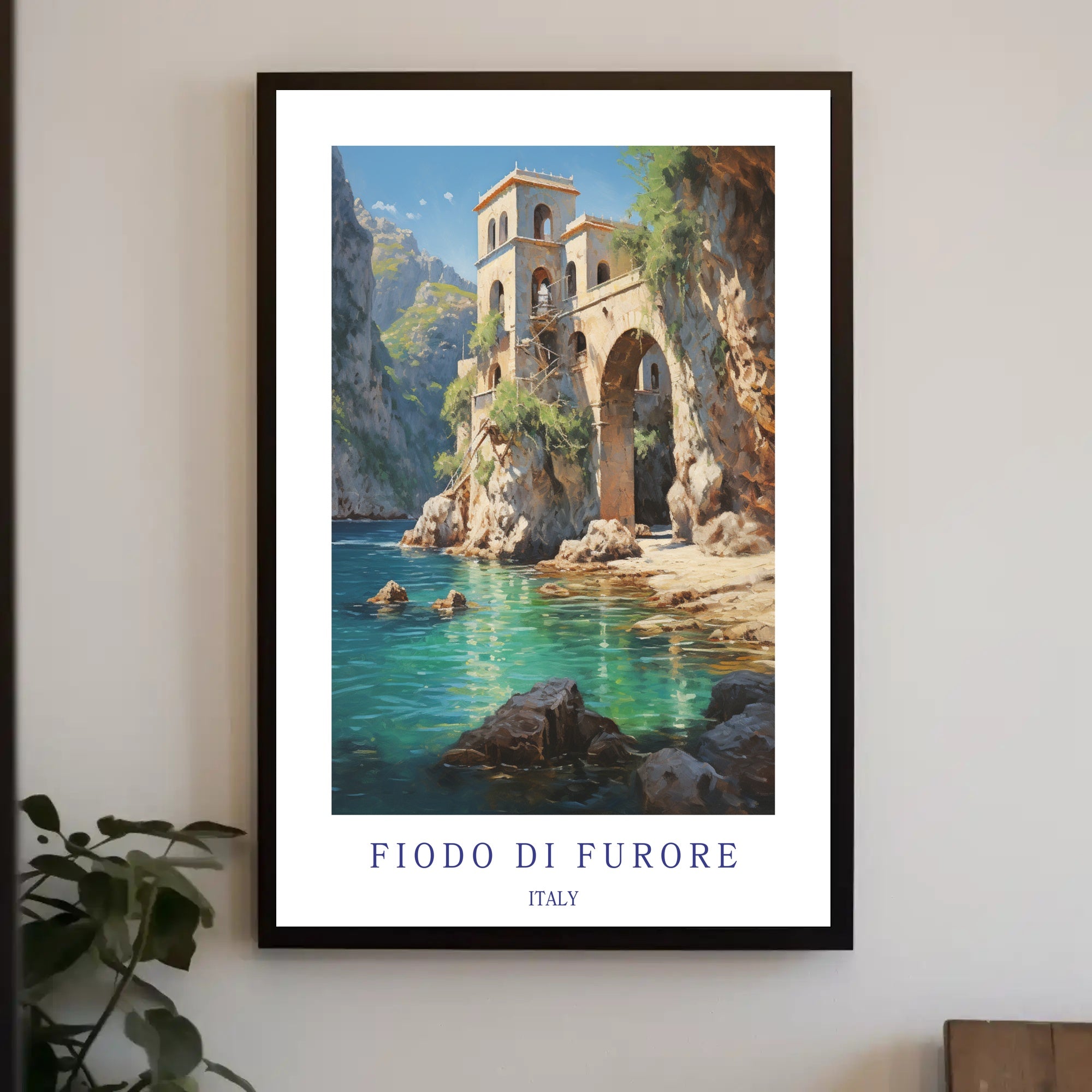 Furore Fjord Scenic Travel Poster PosterGoat