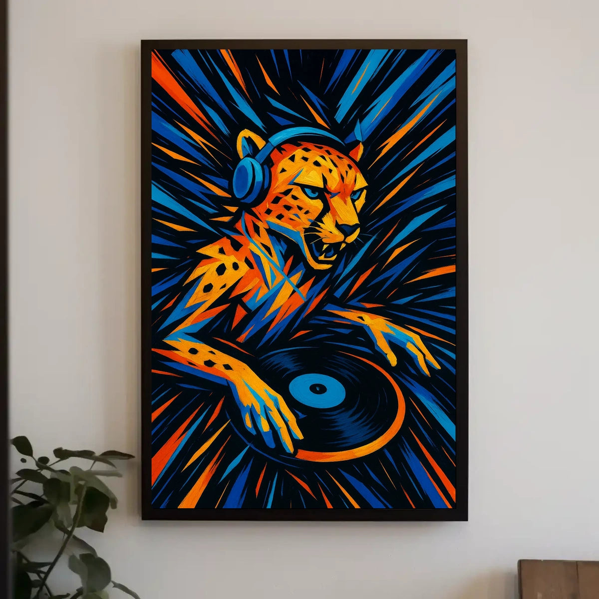 Dj Cheetah Groove Poster