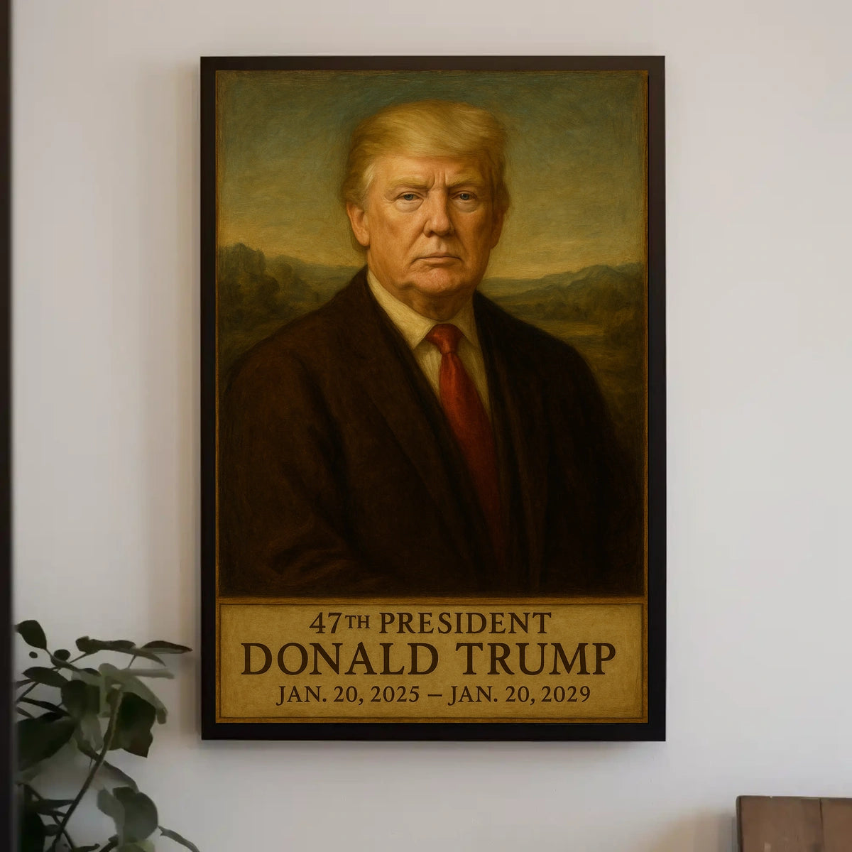 Donald Trump Visionary Republic Cinematic Poster