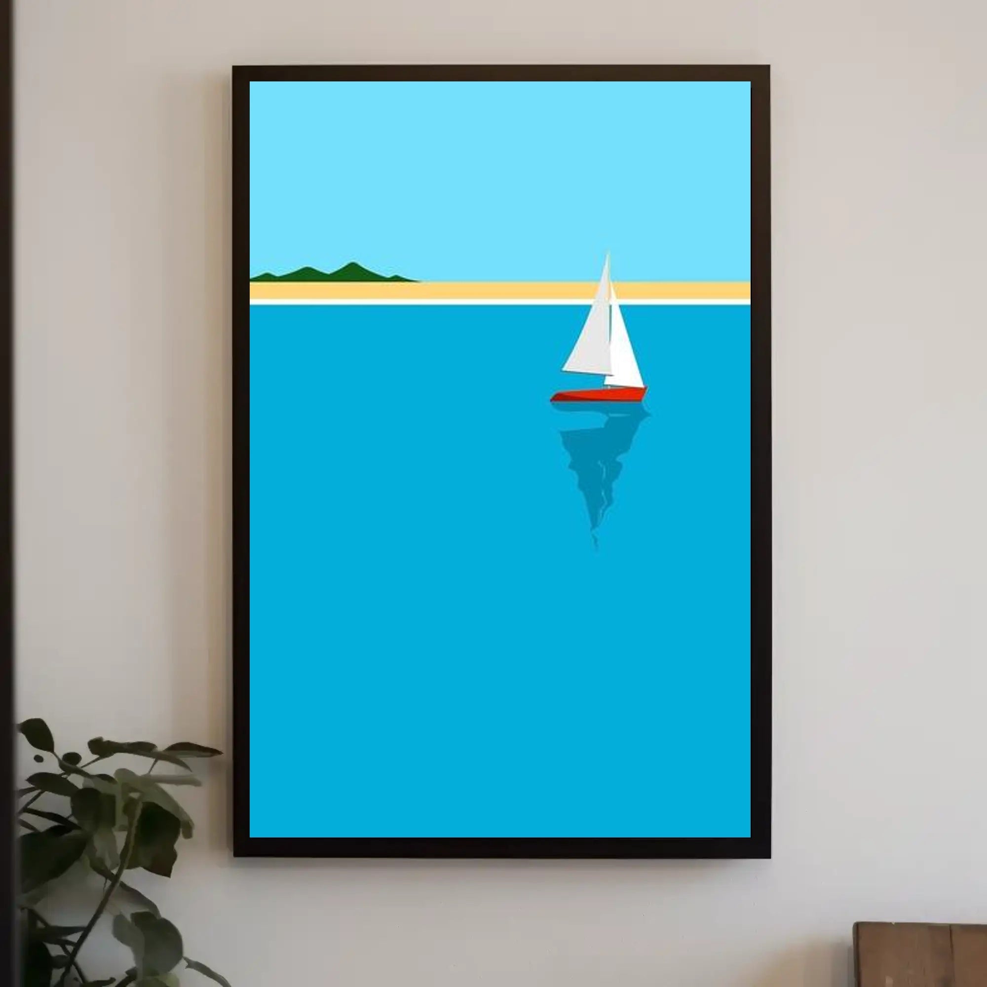 Tranquil Sail Poster PosterGoat