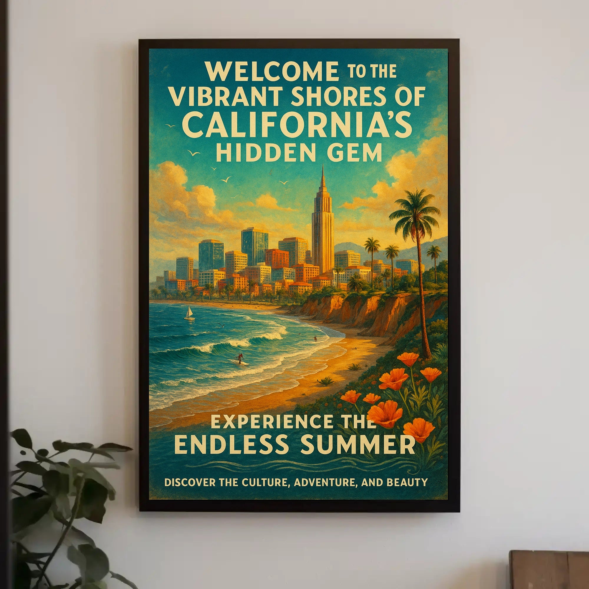 Welcome to Californias Hidden Gem Poster PosterGoat