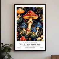 William Morris Cotton Prints Exhibition Poster