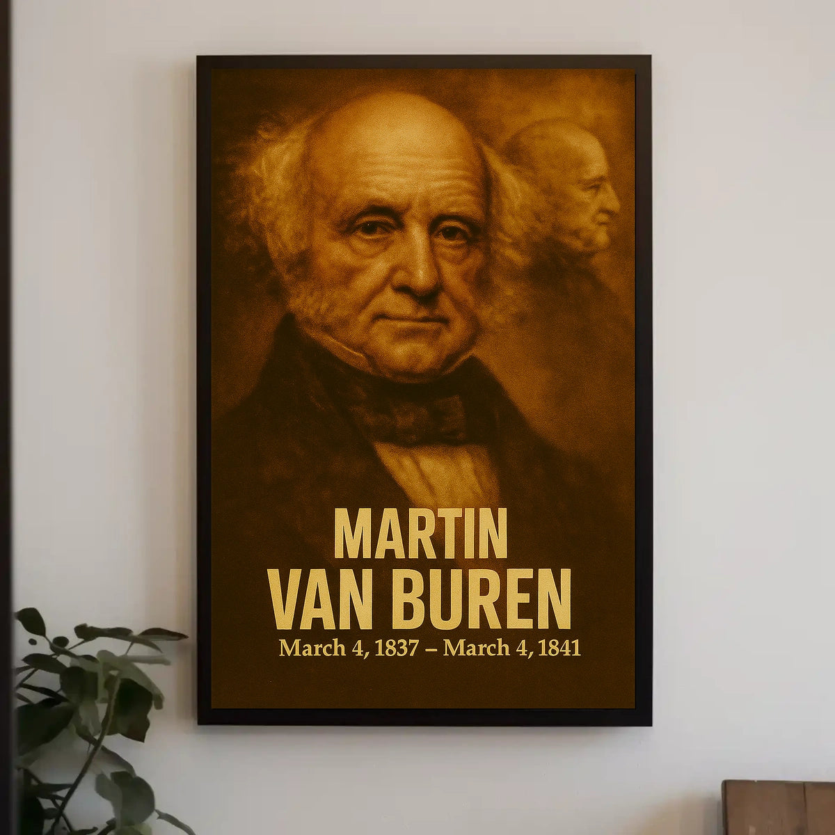 Martin Van Buren 8Th President Poster