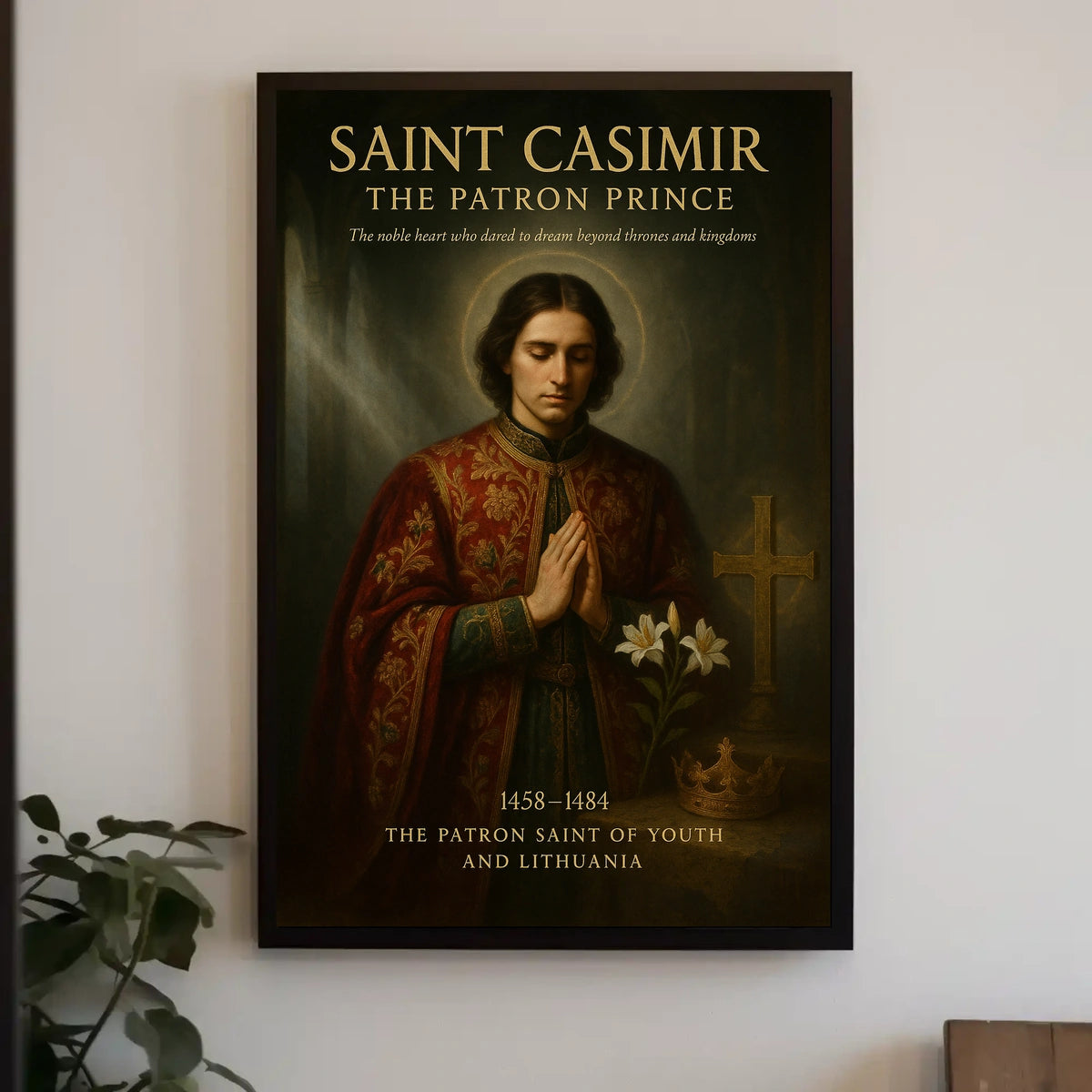 Saint Casimir The Patron Prince Poster