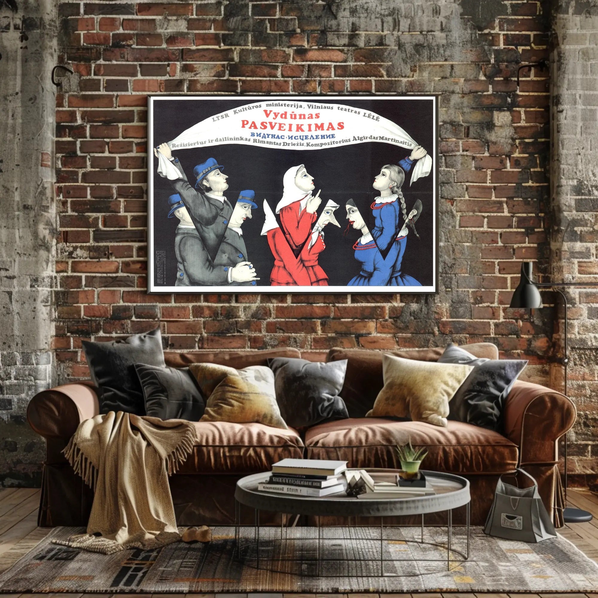 Vydลซnas Pasveikimas Theater Poster