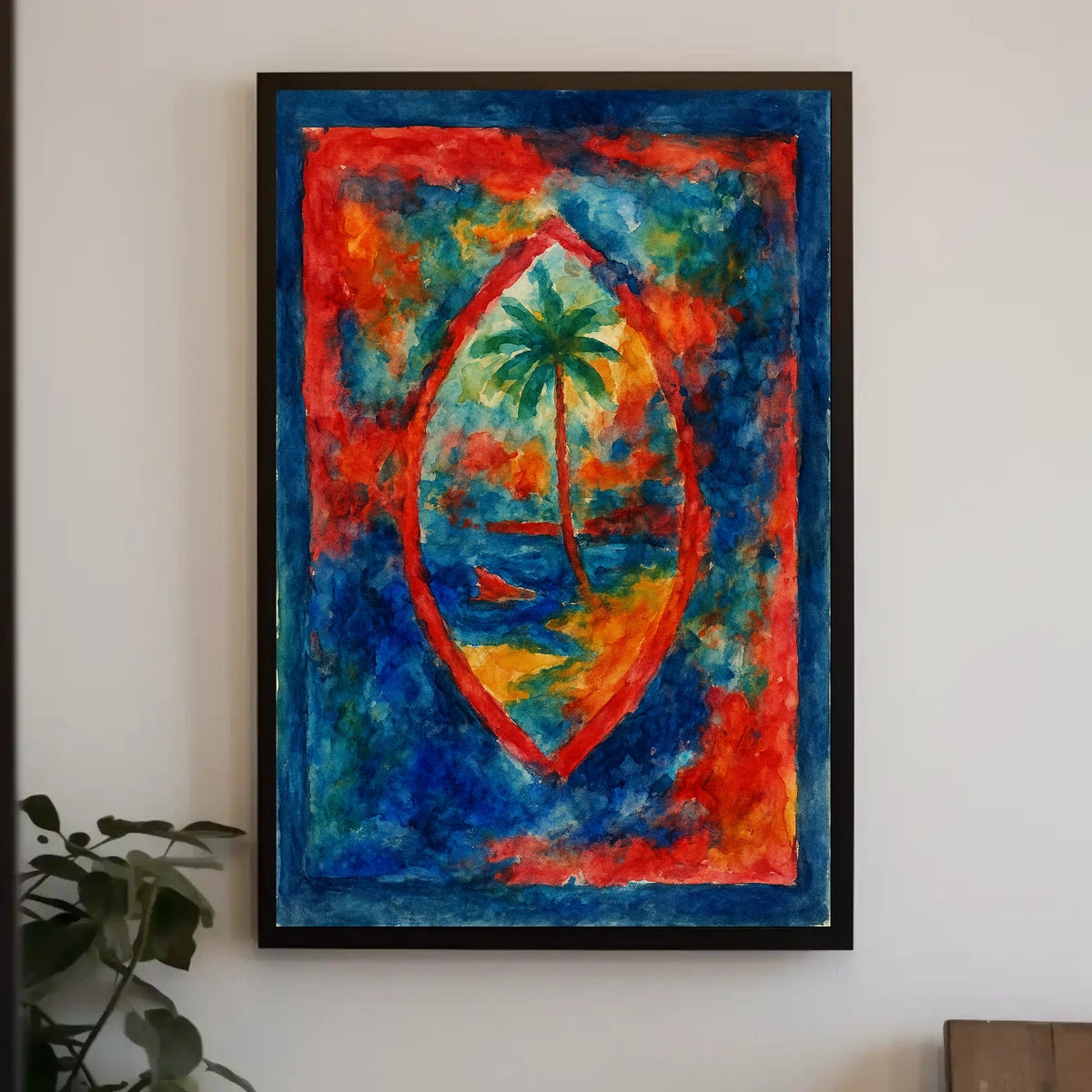 Vibrant Tropical Escape Poster