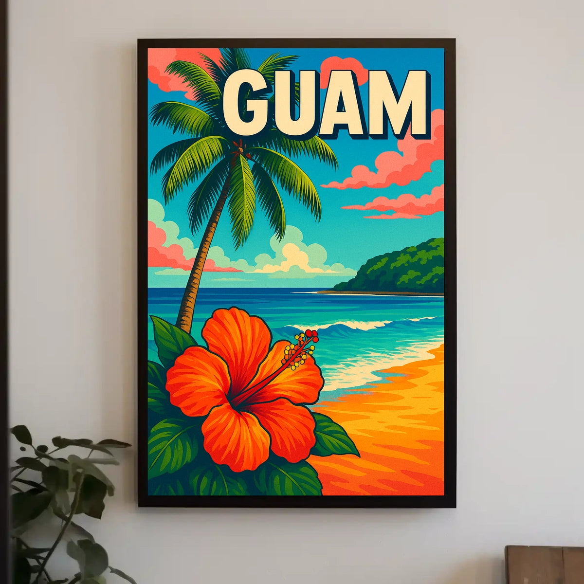 Guam Tropical Paradise Poster