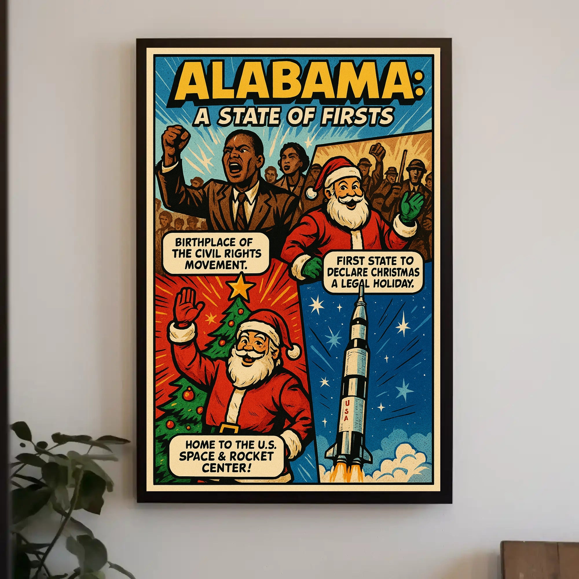 Alabama: A State of Firsts Poster