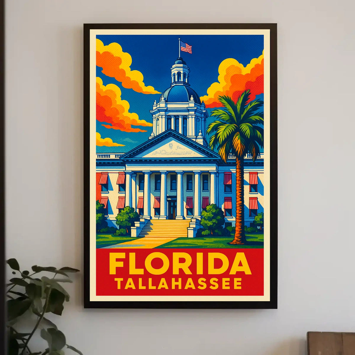 Florida State Capitol Tallahassee Poster