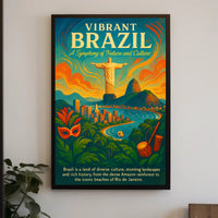 Vibrant Brazil A Symphony Of Nature Poster