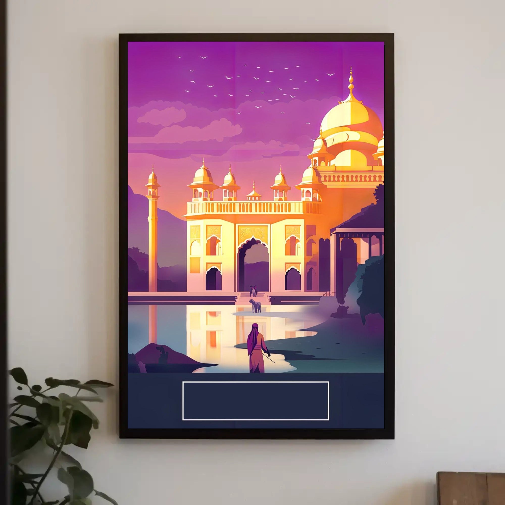 Tranquil Evening at the Palace Poster