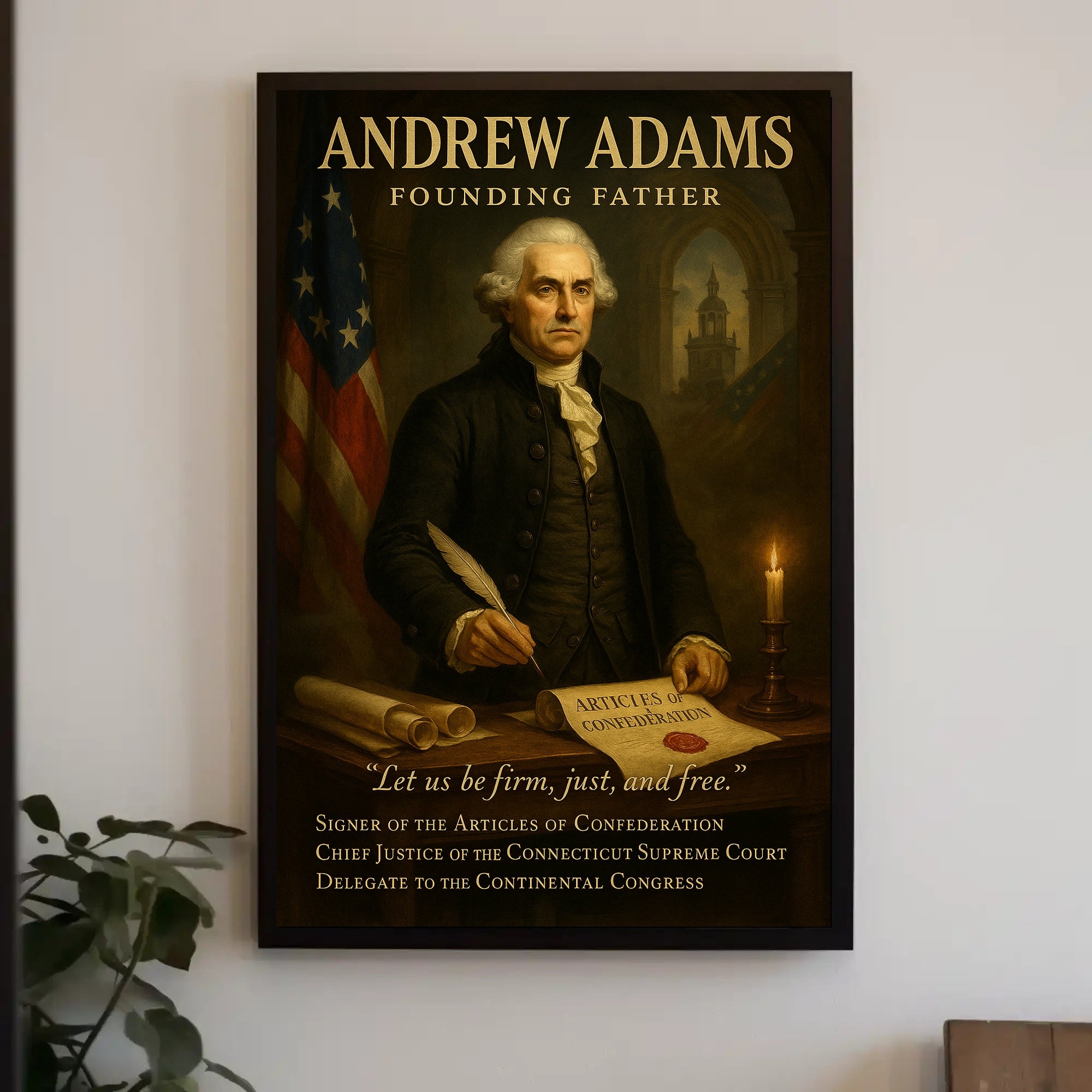 Andrew Adams Classic Historical Presidential Poster