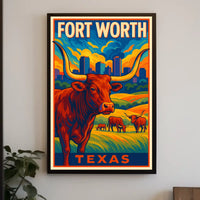 Fort Worth, Texas Poster