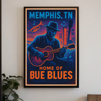Memphis Blues Poster