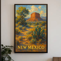 New Mexico Landscape Poster