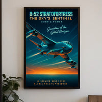 B-52 Stratofortress The Skys Sentinel Poster