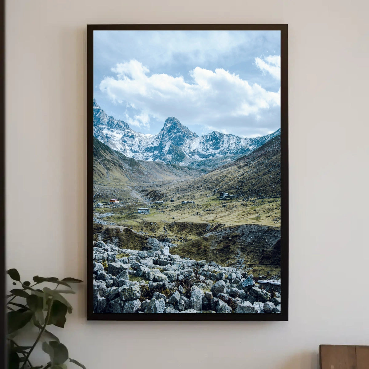 Majestic Mountain Landscape Poster