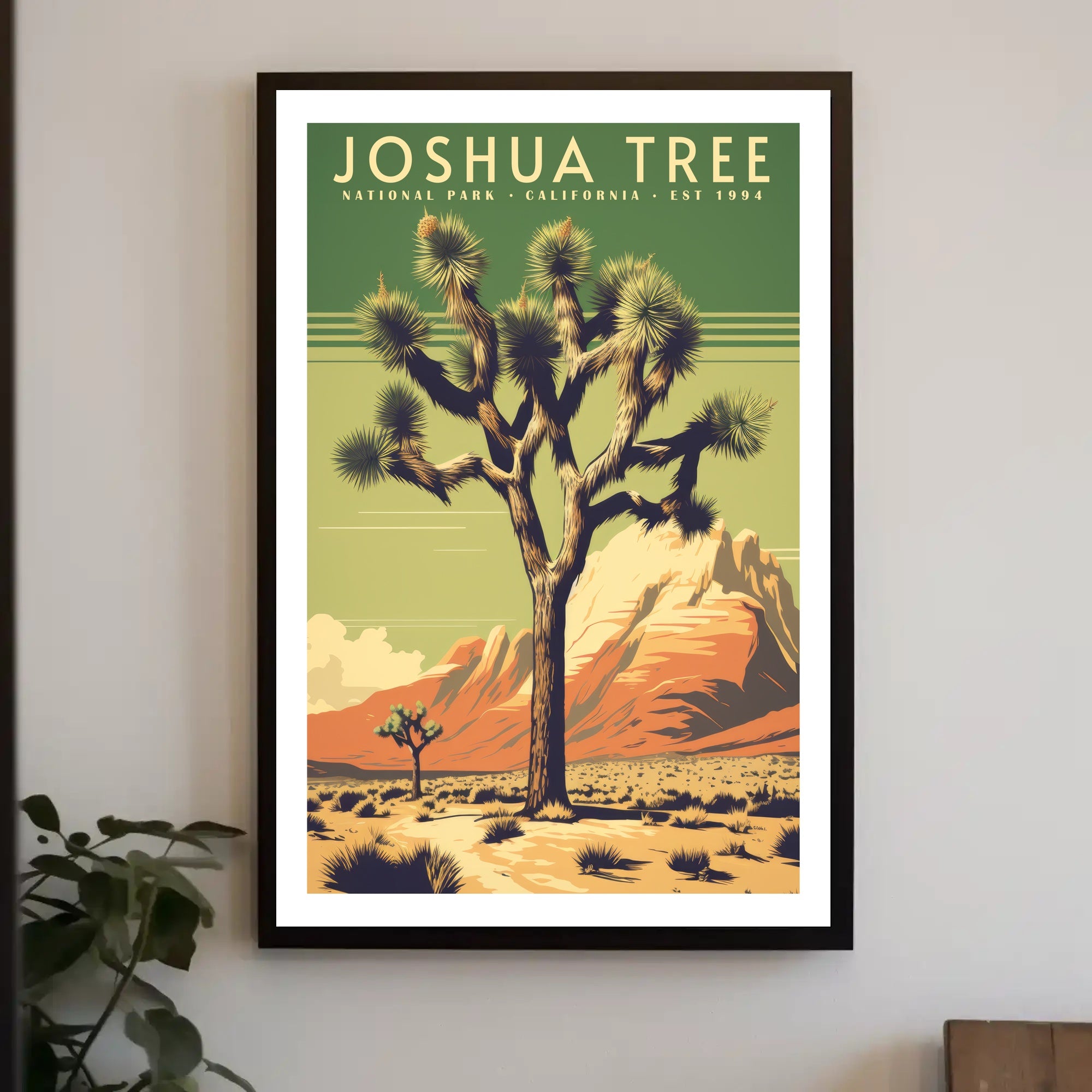 Joshua Tree National Park Vintage Poster