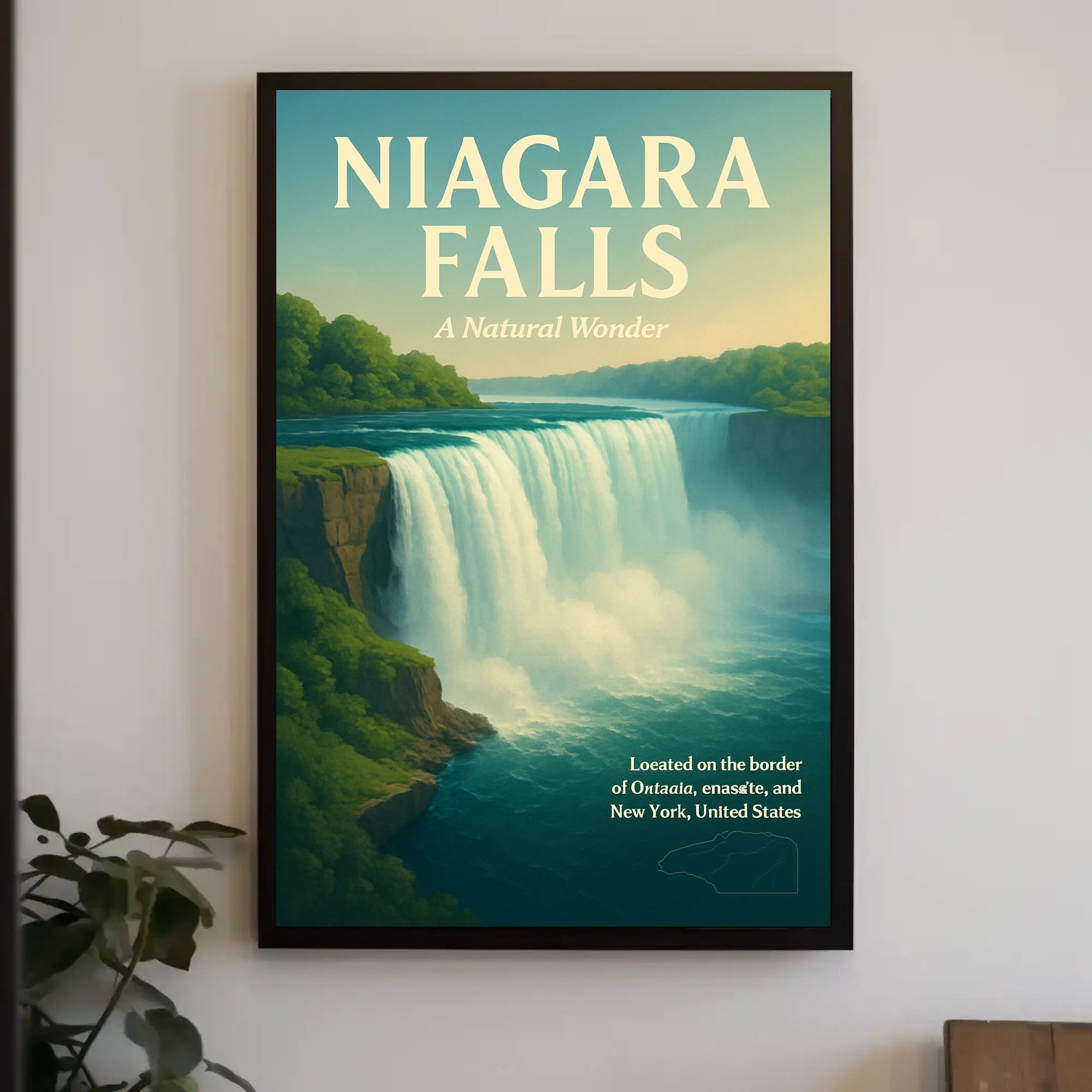 Niagara Falls A Natural Wonder Poster
