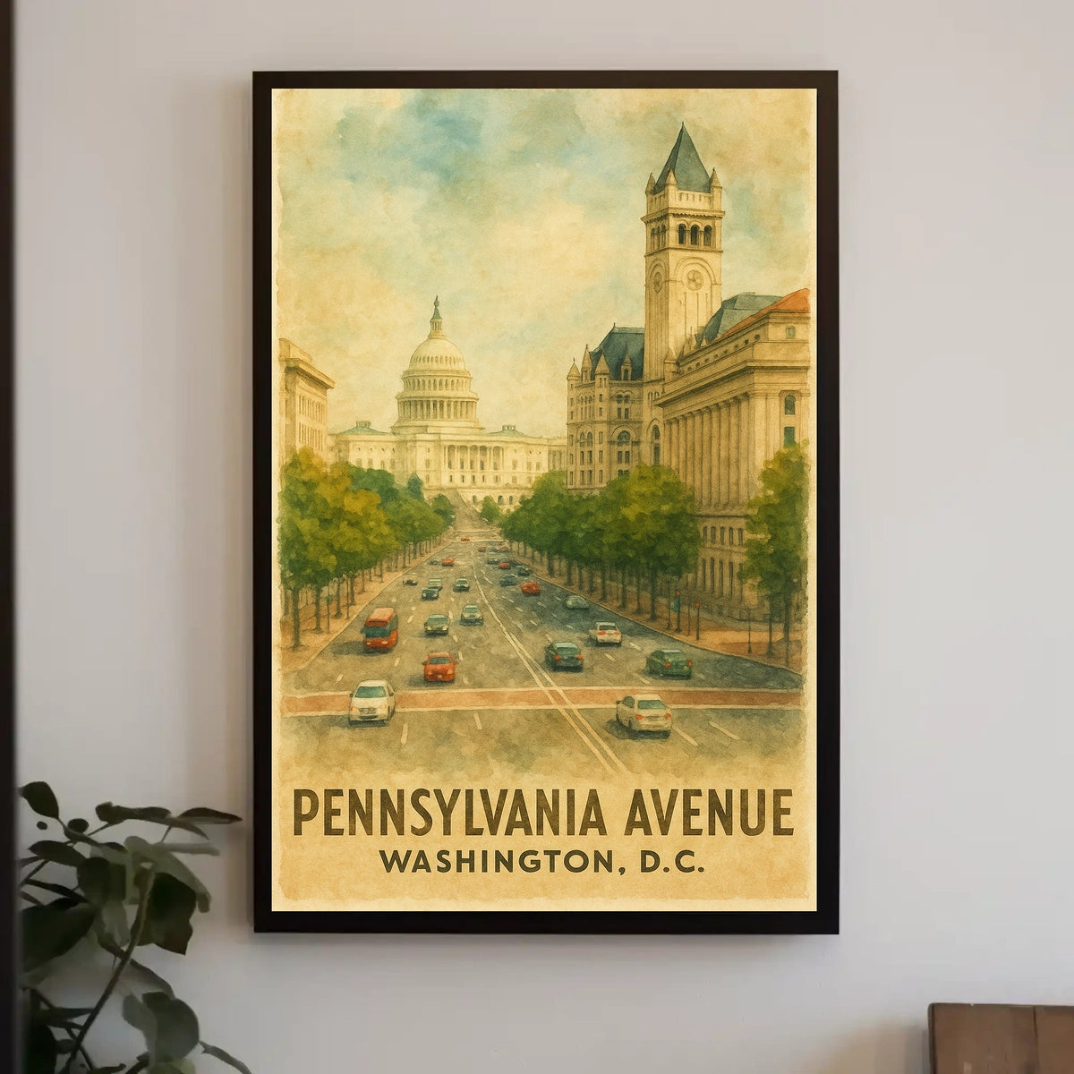 Pennsylvania Avenue Washington, D.C Poster