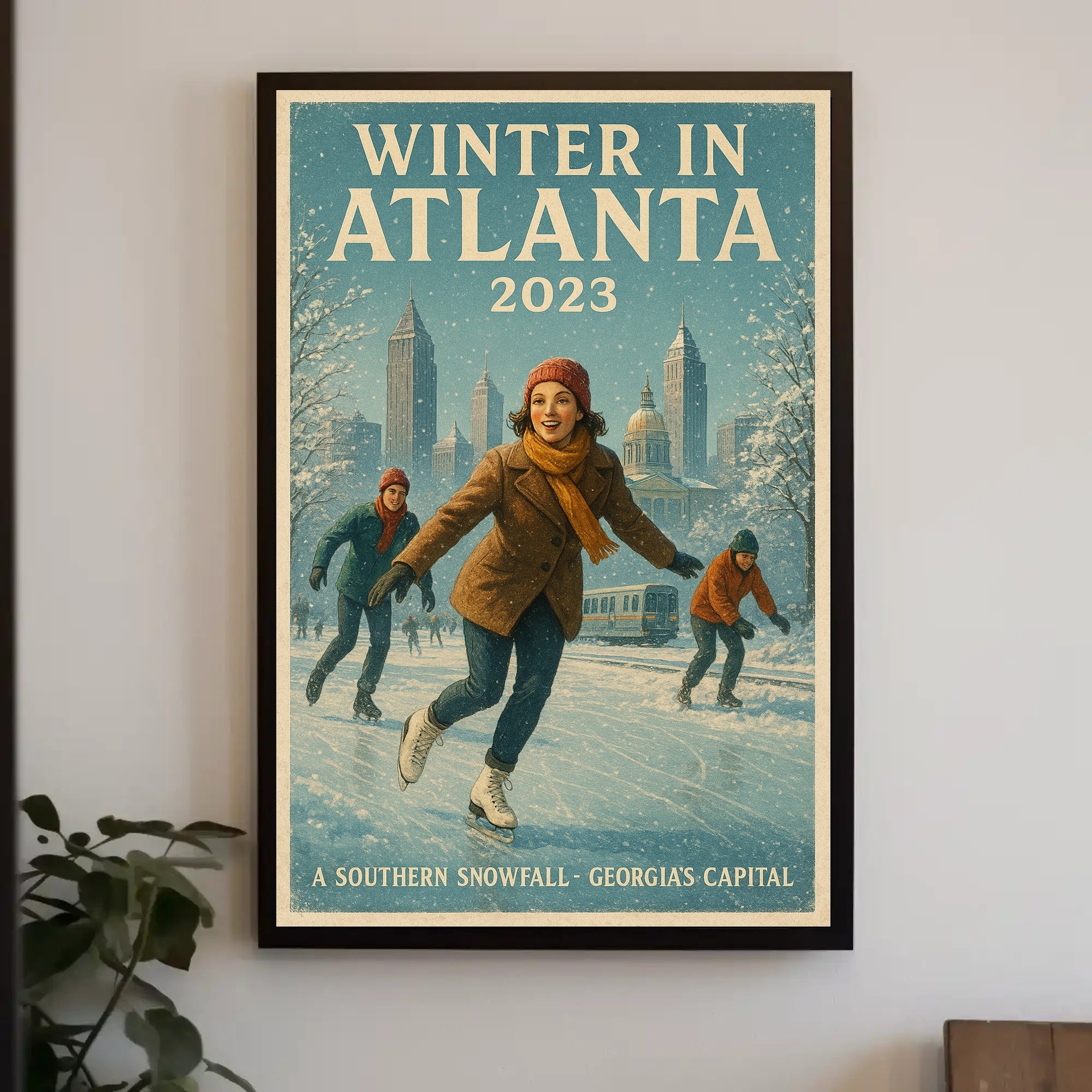 Winter in Atlanta 2023 Poster