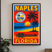 Welcome to Naples, Florida Poster PosterGoat