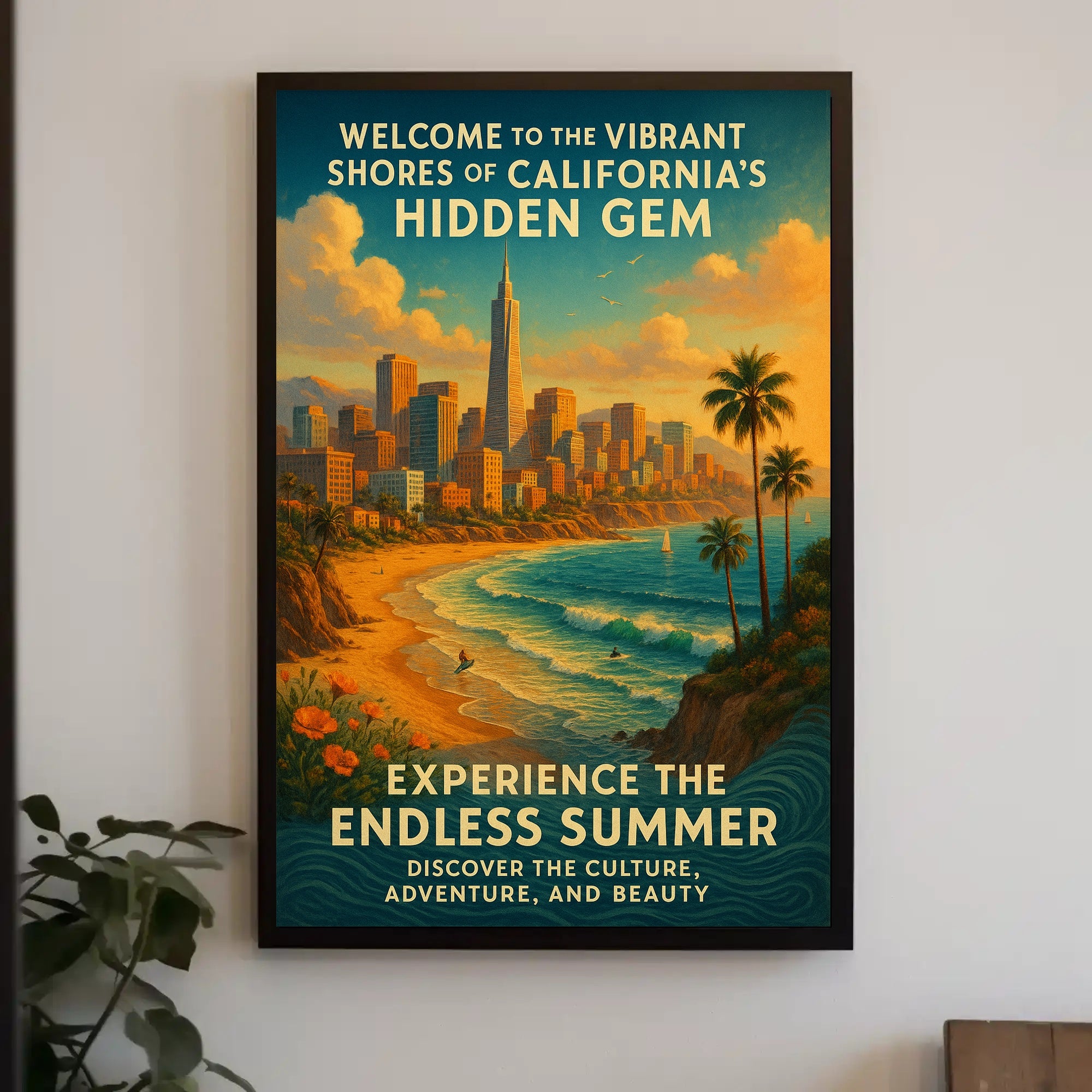 Californias Hidden Gem Poster PosterGoat