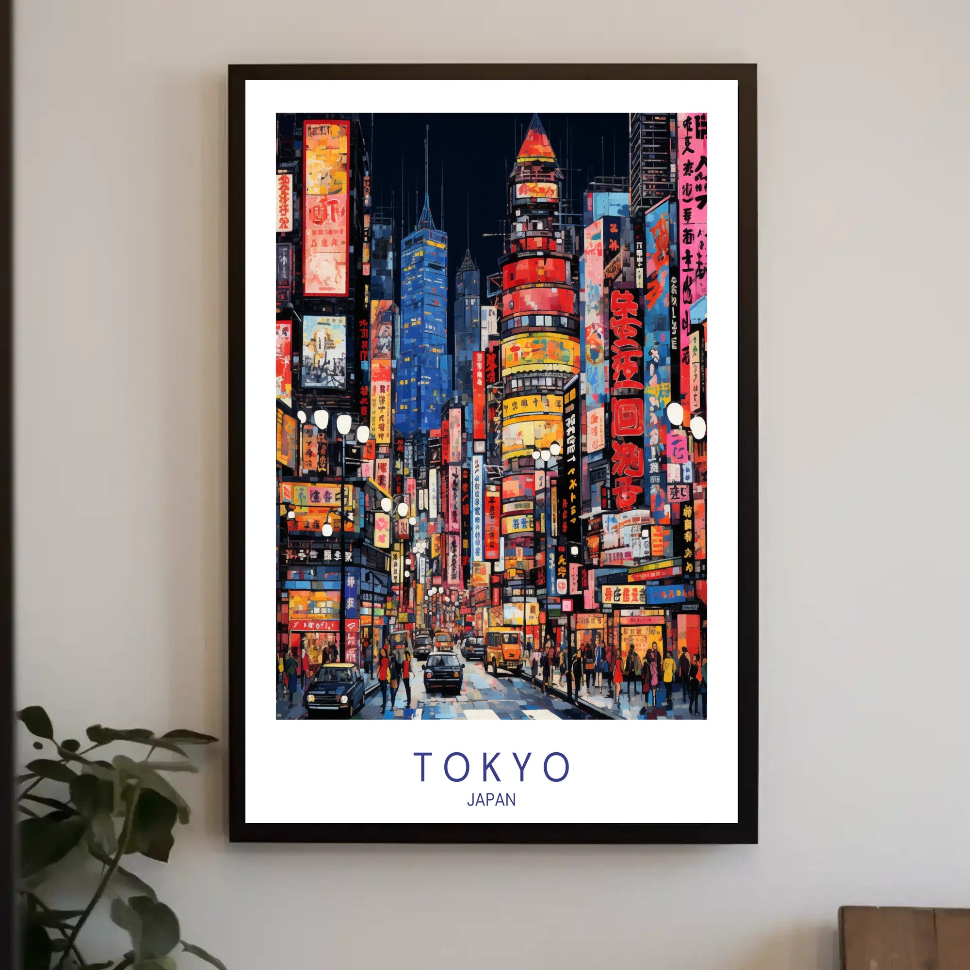 Tokyo Nights Poster PosterGoat