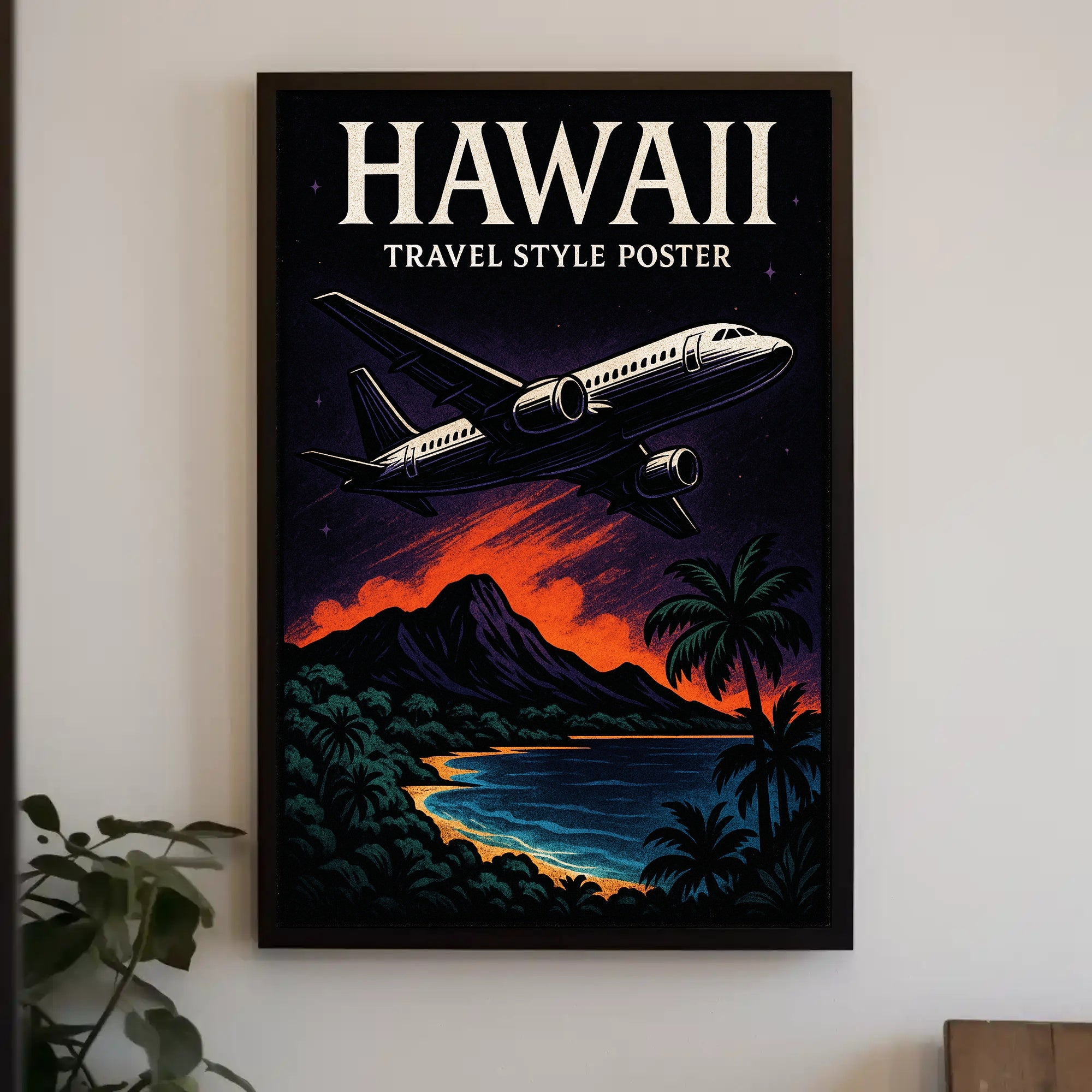 Hawaii Travel Style Poster PosterGoat
