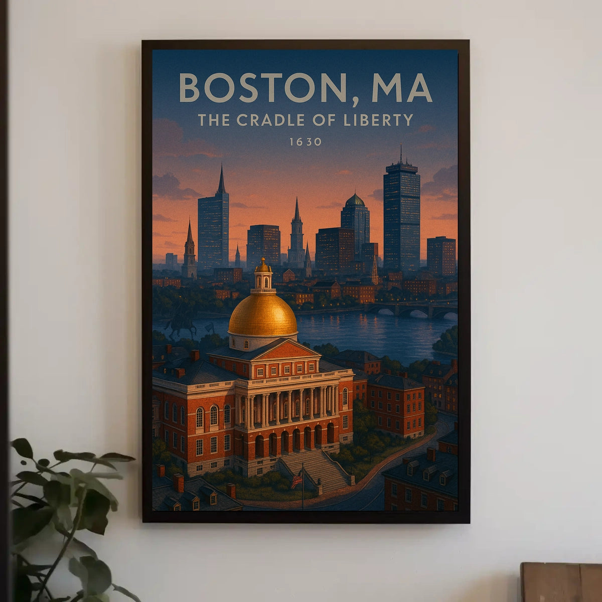 Boston, MA The Cradle of Liberty Poster