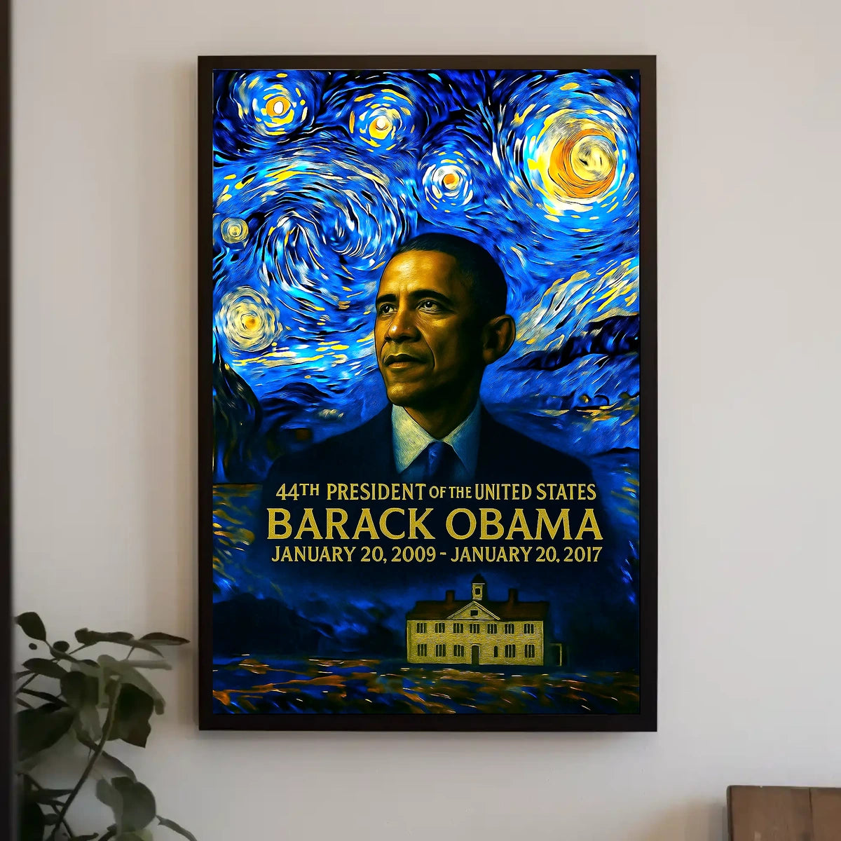 Barack Obama 44th President of the United States Presidential Masterpiece Series Poster