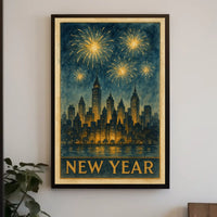 Vibrant Abstract Swirls Art Print: Abstract or Artistic Poster