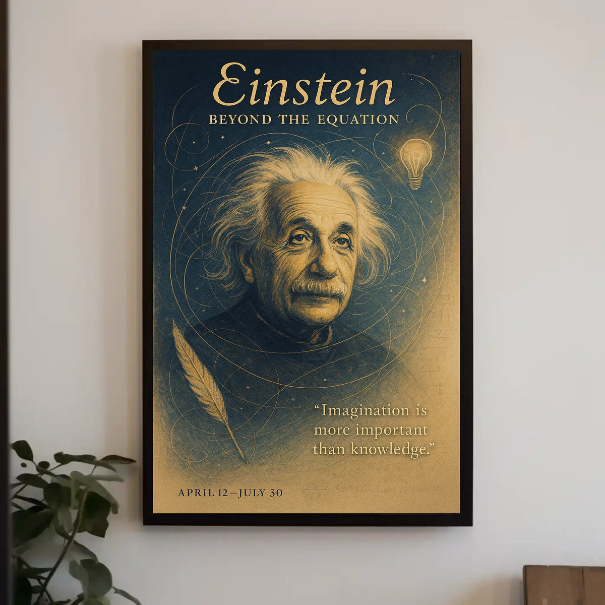 Einstein Beyond the Equation Poster