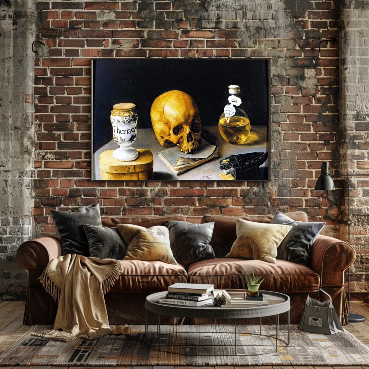 Memento Mori Still Life Dutch Golden Age Artistic Poster