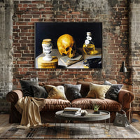 Memento Mori Still Life Dutch Golden Age Artistic Poster