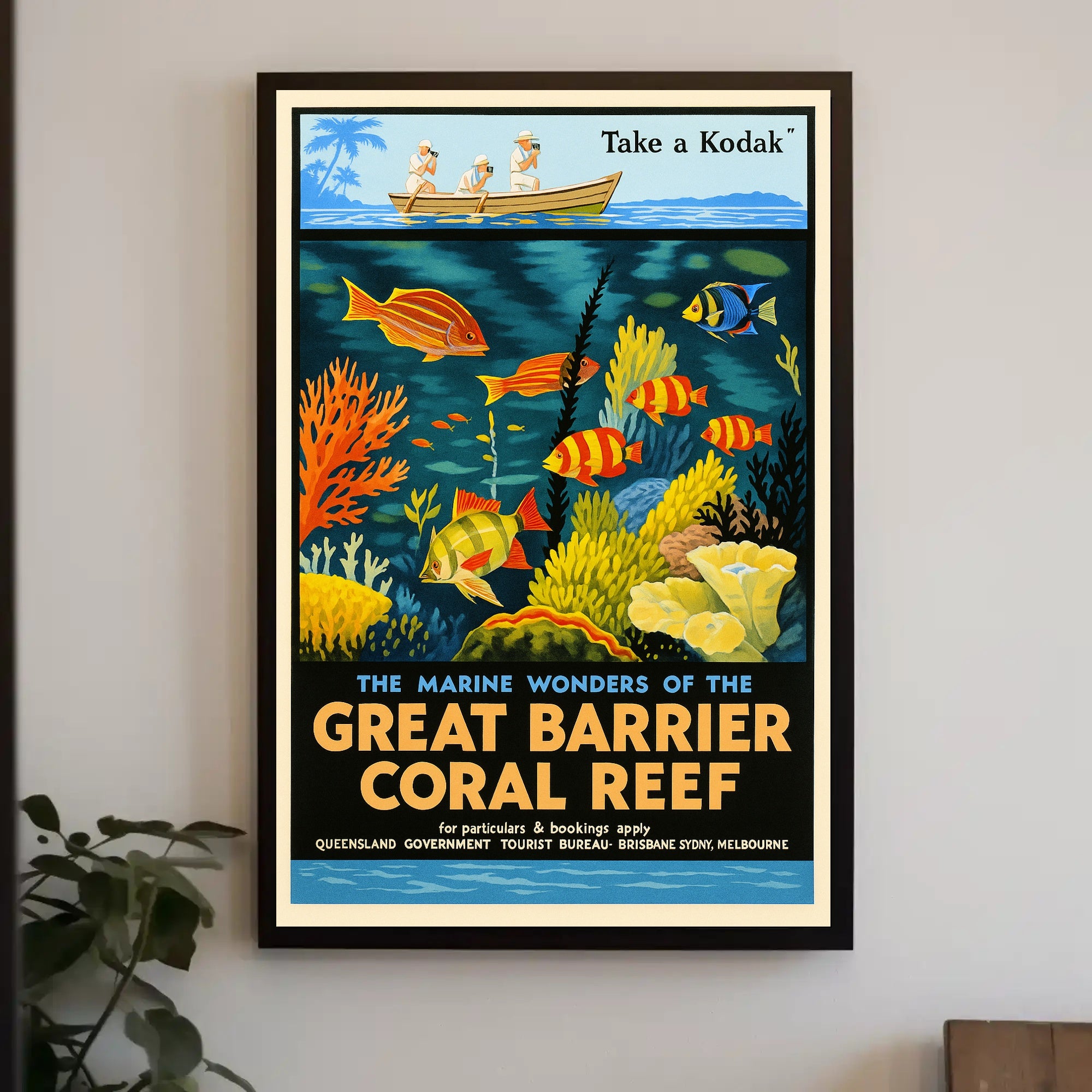 Marine Wonders of the Great Barrier Reef Poster PosterGoat