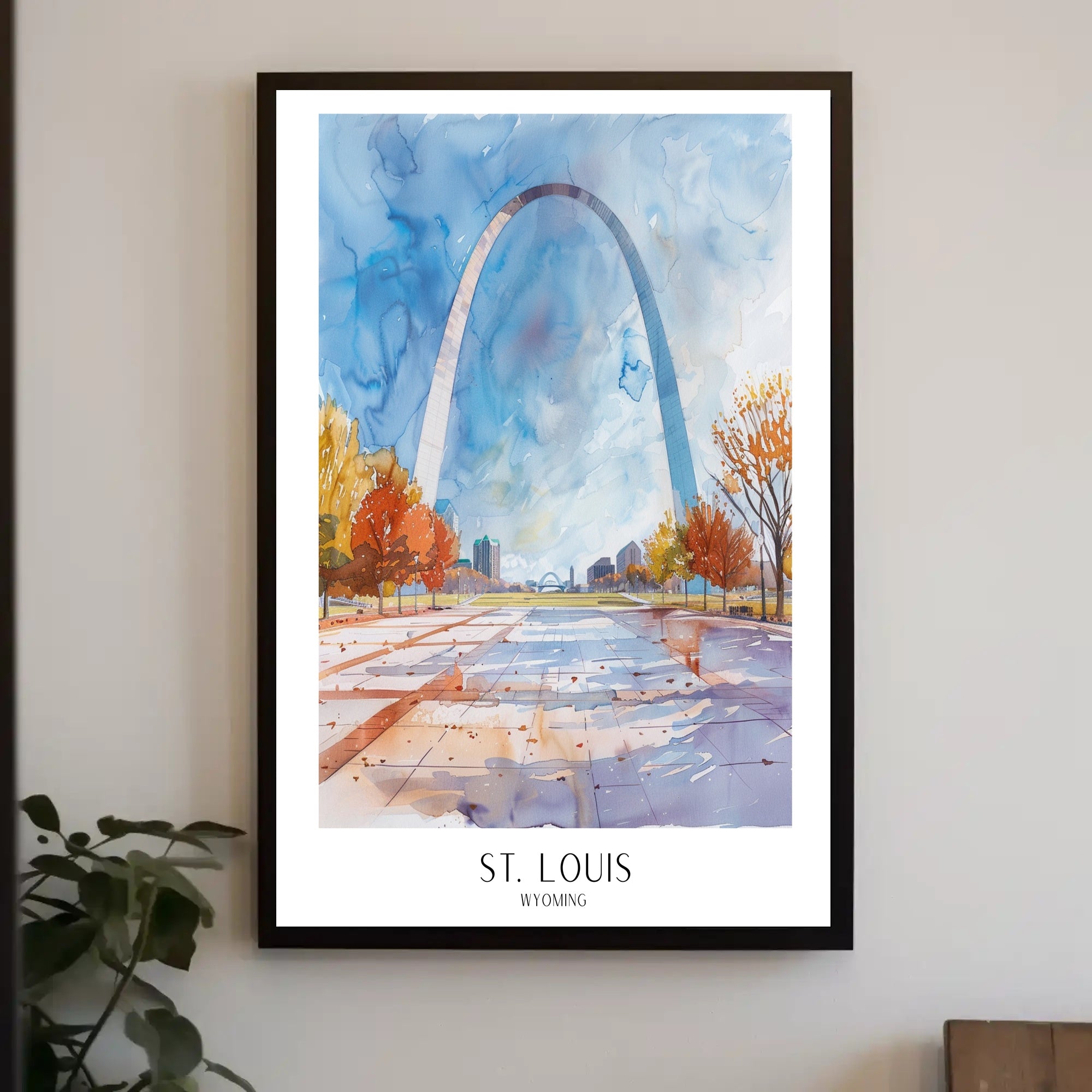 St. Louis in Art Poster PosterGoat
