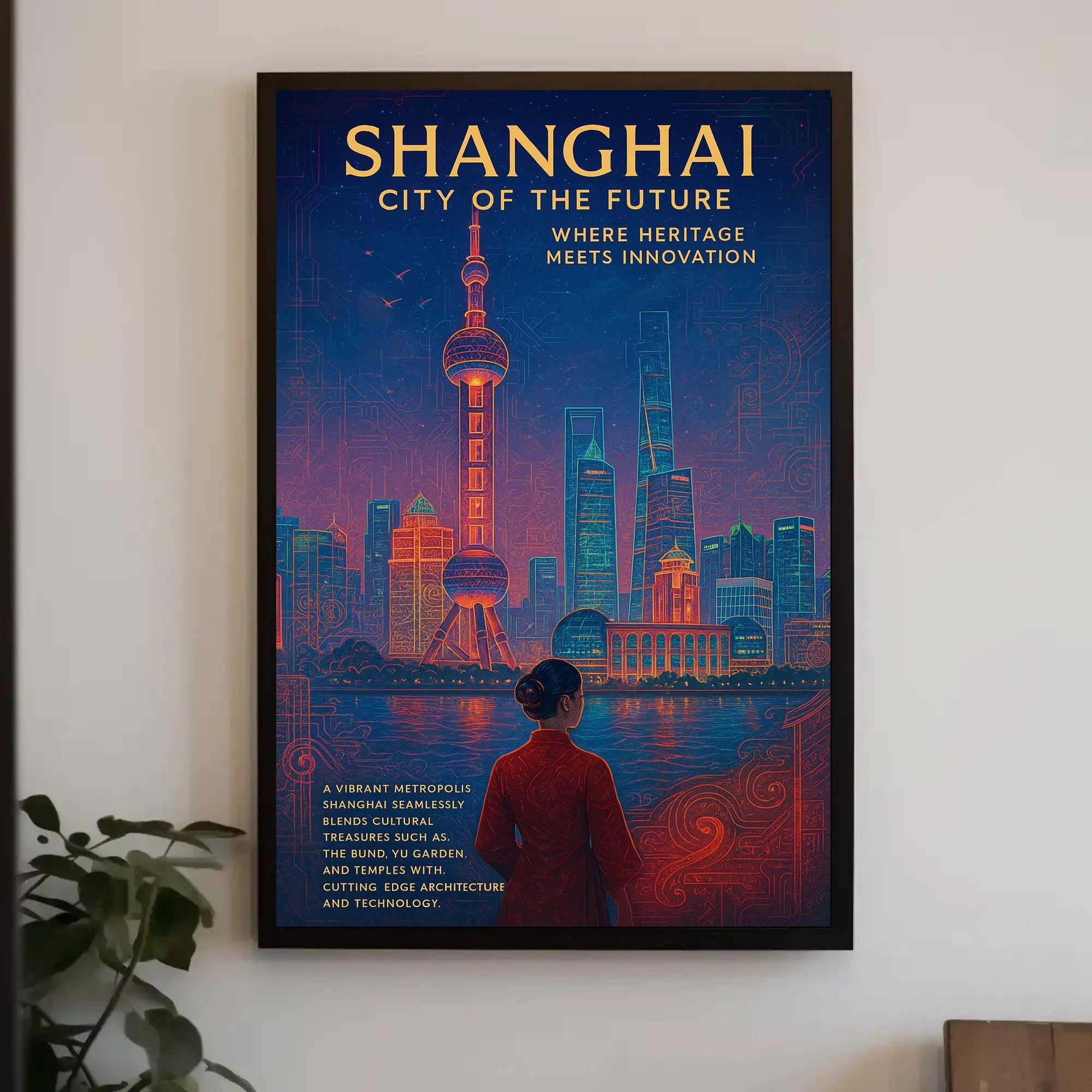 Shanghai City of the Future Poster