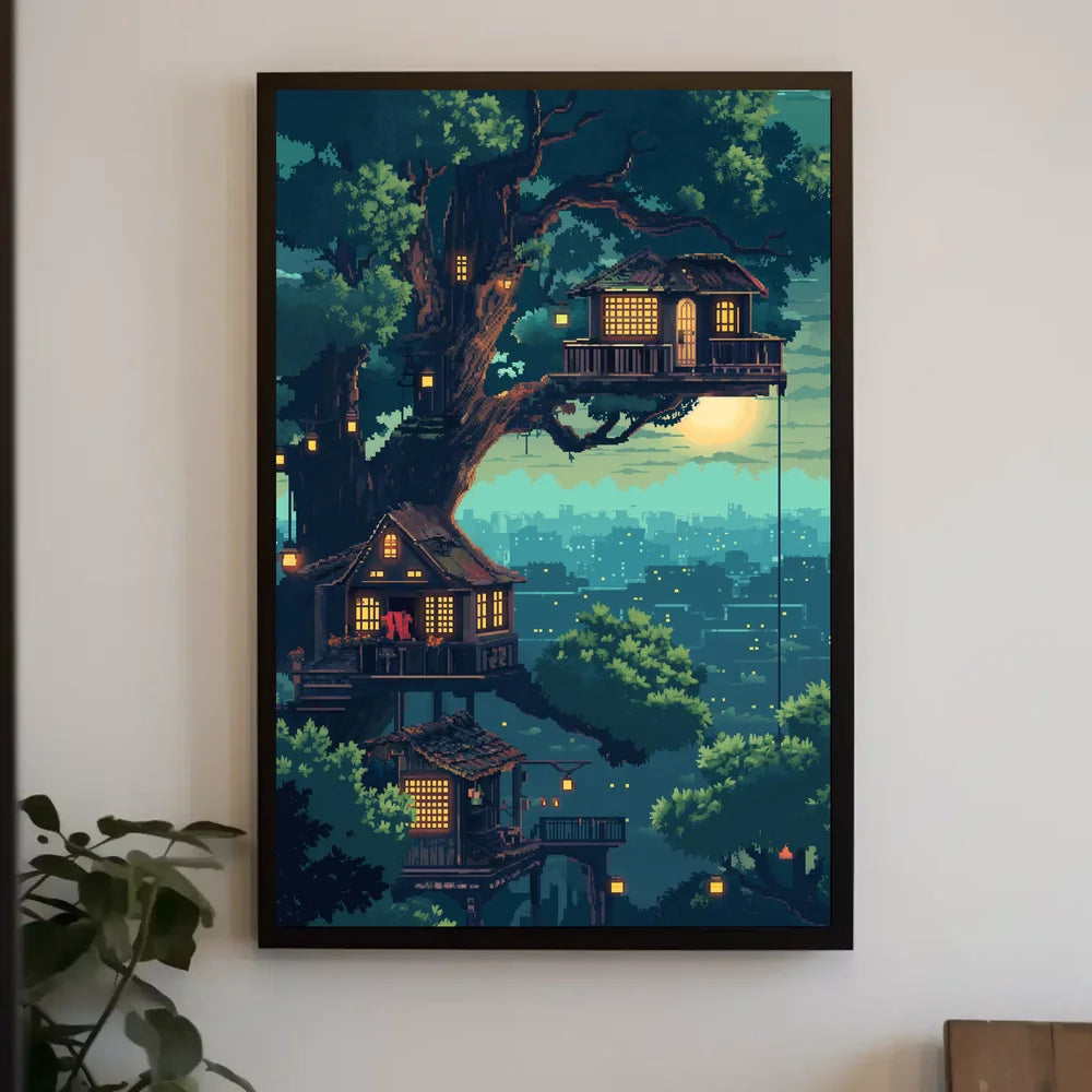 Abstract Modern Art Design Poster