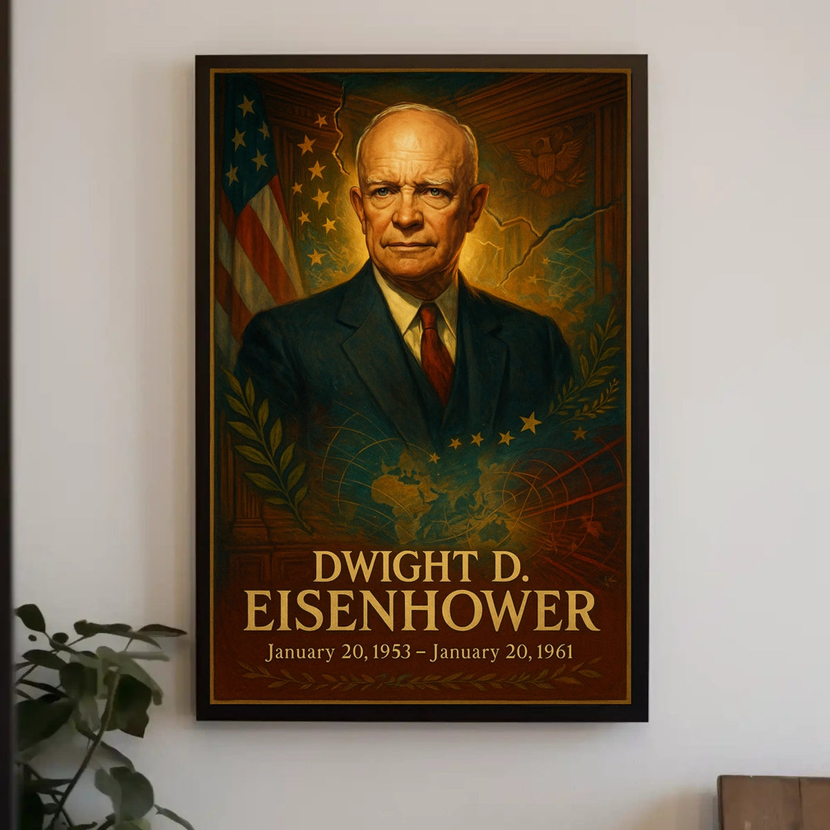 Dwight D. Eisenhower Poster