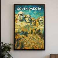 Mount Rushmore in South Dakota Poster